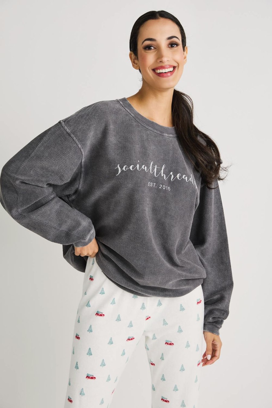 Clothing Social Threads Sweatshirts | Social Threads Logo Sweatshirt