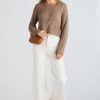 Clothing Z Supply Sweaters | Z Supply Makenna Cropped Sweater