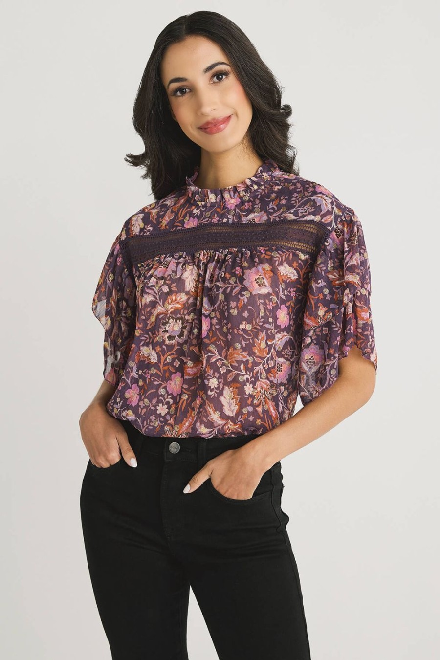 Clothing Olivaceous Shirts | Olivaceous Sally Top