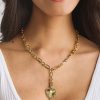 Accessories Bracha | Bracha Heart Lariat Lennox Necklace