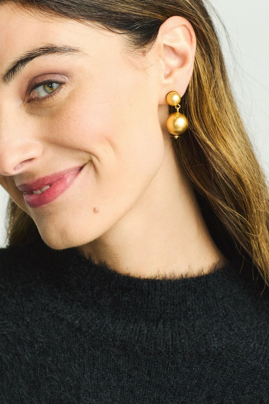 Accessories Susan Shaw | Susan Shaw Ball Earrings