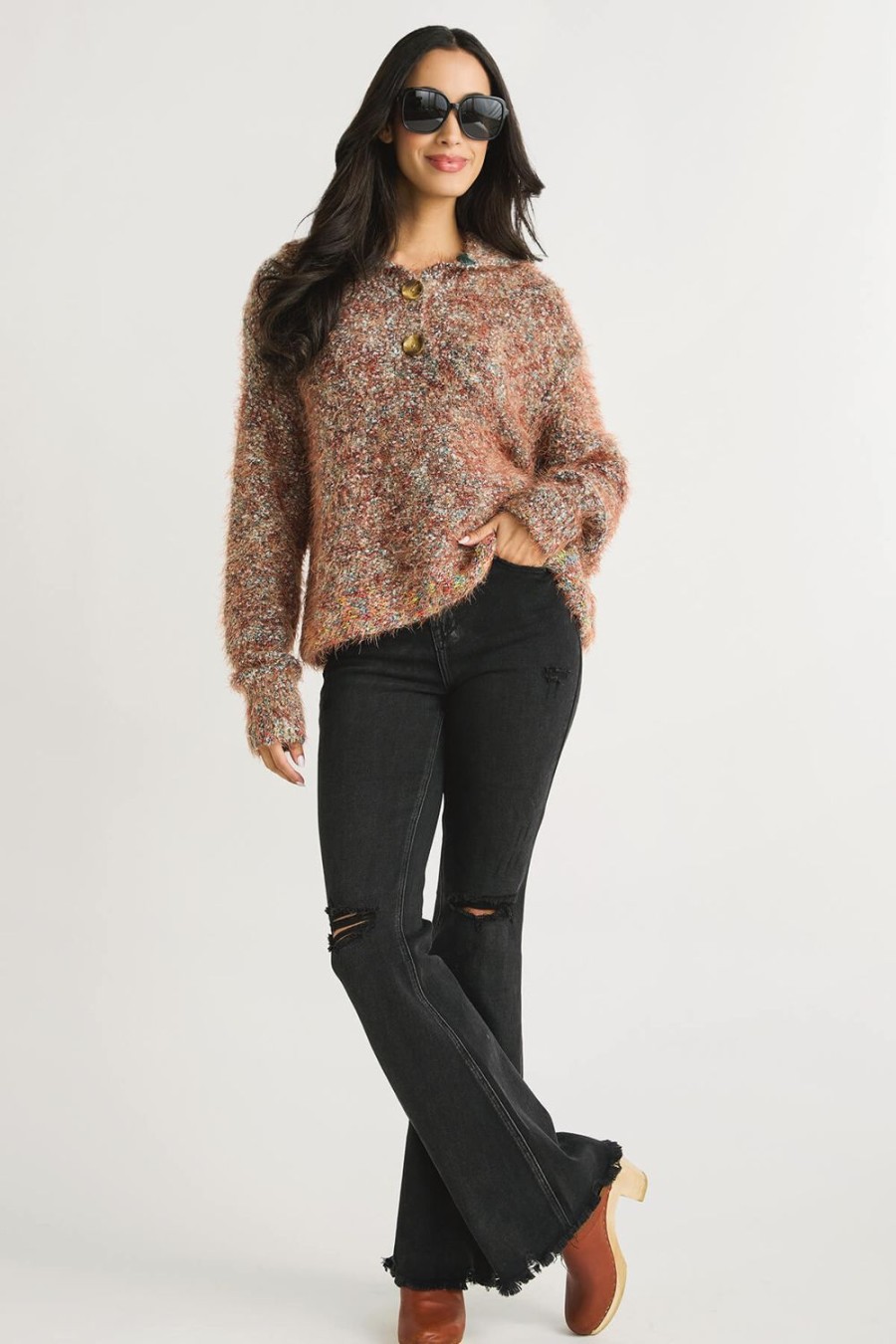 Clothing Free People Sweaters | Free People Stellar Pullover