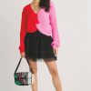 Clothing Elan Skirts | Elan Layered Tulle Mini Skirt