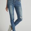 Clothing Risen Denim | Risen High Rise Vintage Wash Skinny Jeans