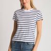 Clothing Z Supply Tees & Tanks | Z Supply Stripe Modern Slub Tee