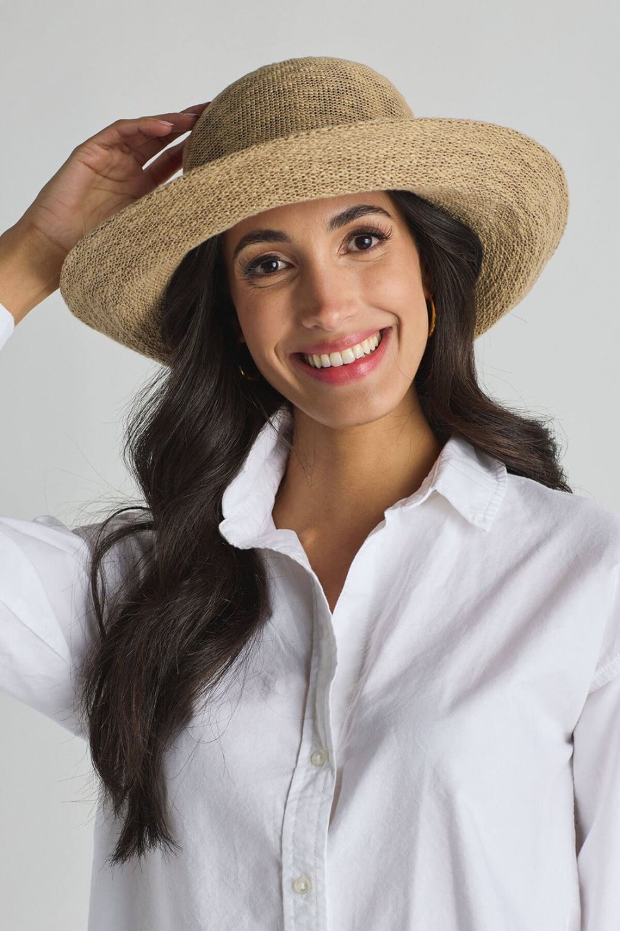 Accessories Social Threads | Shihreen Floppy Upf 50 One Size Fits All Sun Hat