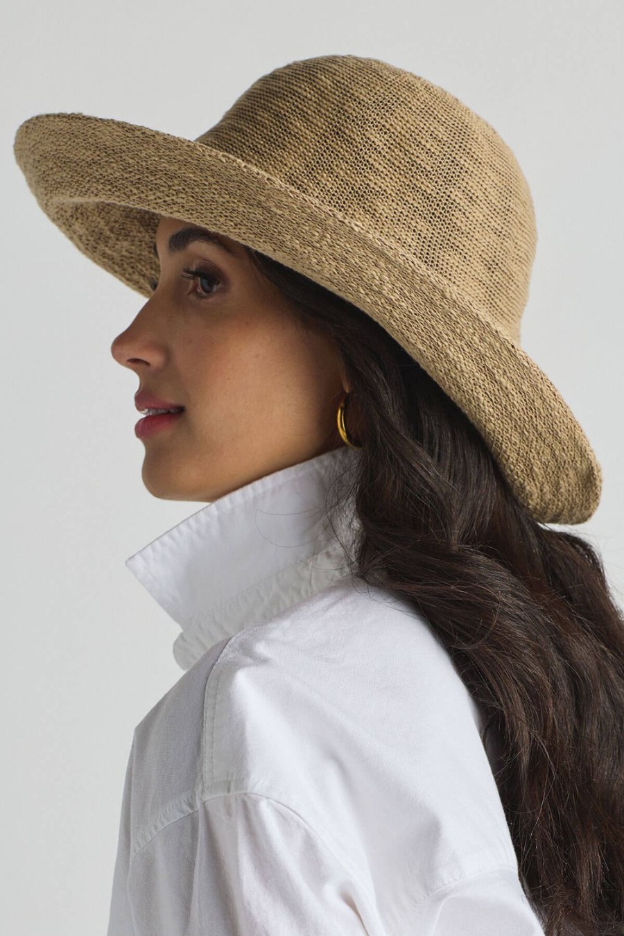 Accessories Social Threads | Shihreen Floppy Upf 50 One Size Fits All Sun Hat