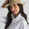 Accessories Social Threads | Shihreen Upf 50 One Size Fits All Fedora