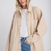 Clothing Free People Jackets | Free People Madison City Twill Jacket