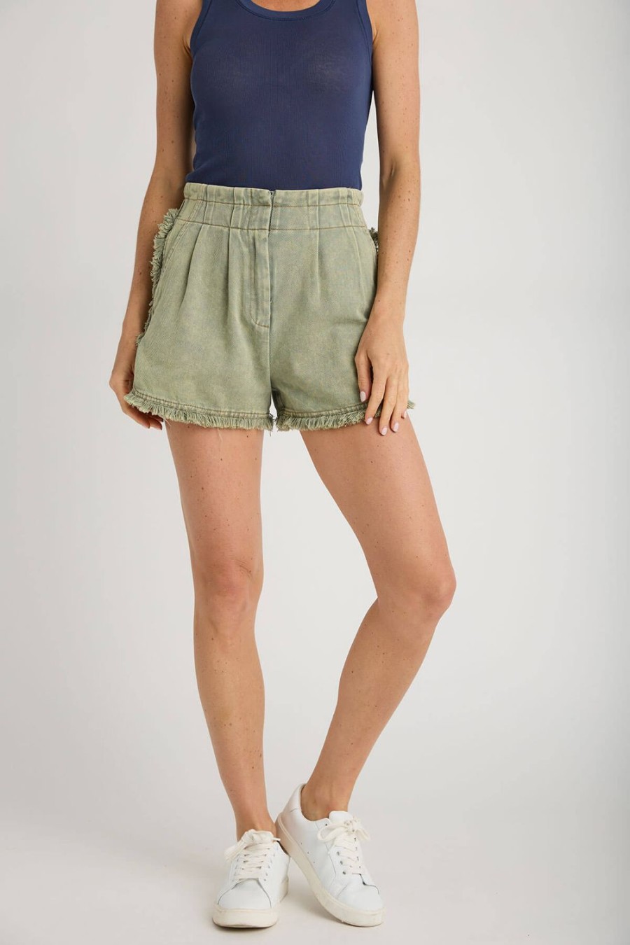 Clothing Fate Shorts | Fate Cinched Waist Utility Shorts