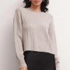 Clothing Z Supply Sweaters | Z Supply Eternal Metallic Cable Sweater