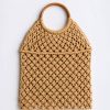 Bag Faire | Bamboo Handle Crochet Bag