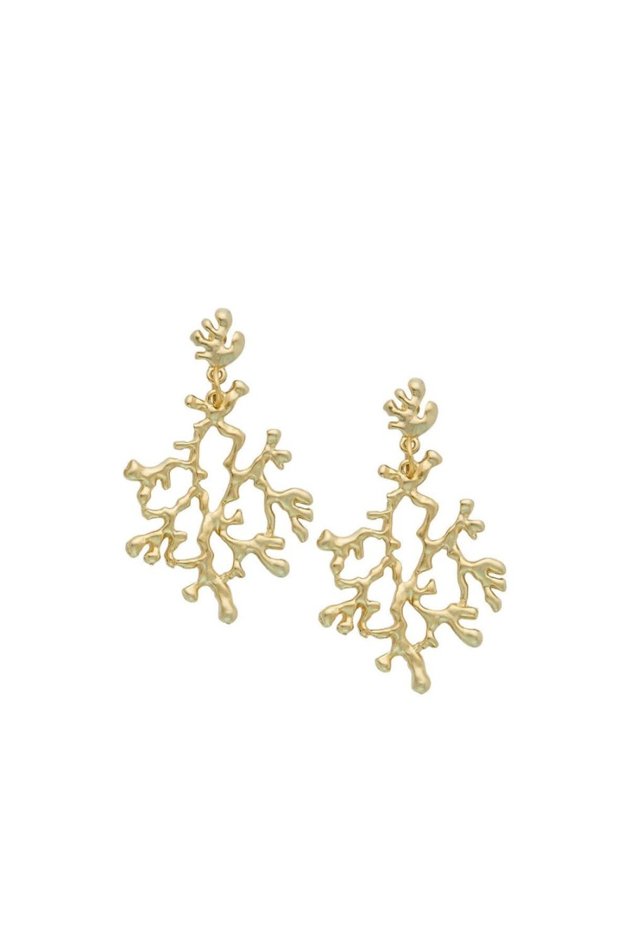 Accessories Susan Shaw | Susan Shaw Coral Branch Earrings