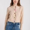 Clothing THML Sweaters | Thml Multi Colored Pom Pom Button Cardigan